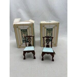 Mount Vernon Samuel Chase Take A Seat By Raine 24025 Lot of 2 Side Chairs Mini